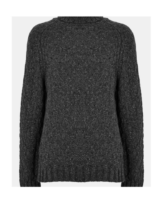 Boss Gray Versatile Casual Turtleneck Sweater for men