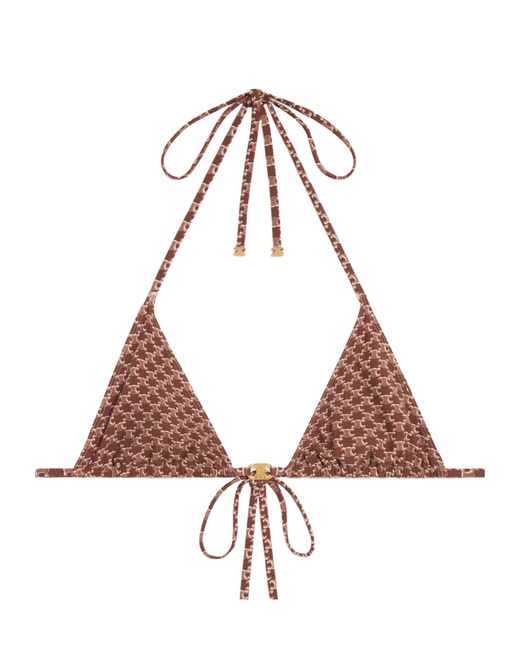 Céline Multicolor Triomphe Triangle Top