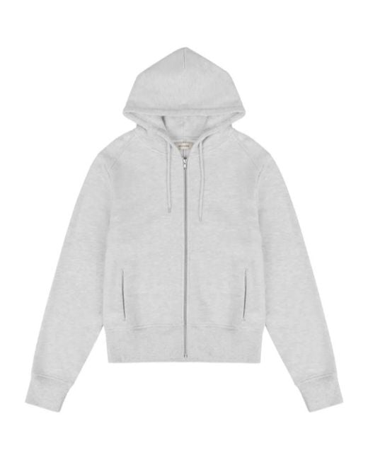 Entire studios White Zip-Fastening Hoodie