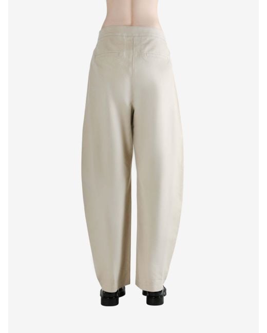 Amomento Gray Curved Long Pants