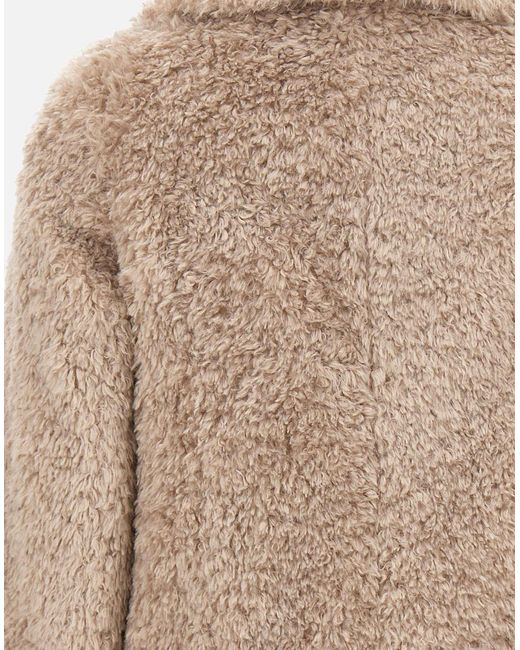 Herno Natural Buttoned Faux-Fur Coat for men