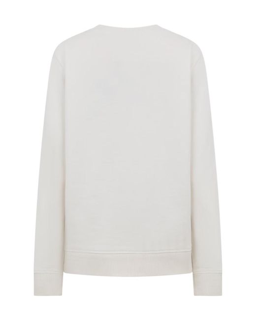 Boss White Crew Sweatshirt