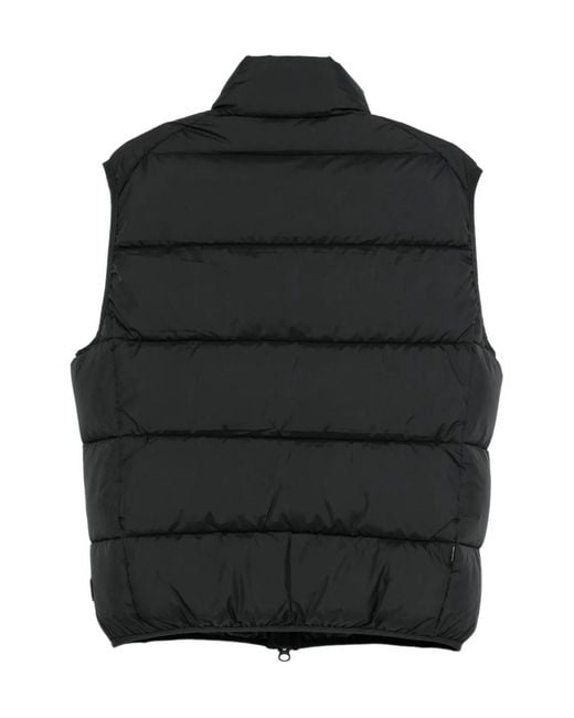 Save The Duck Black Quilted Gilet for men