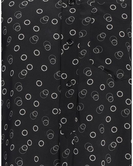 Isabel Marant Black Geometric Print Shirt