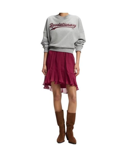 Boss Gray Long-Sleeve Sweatshirt