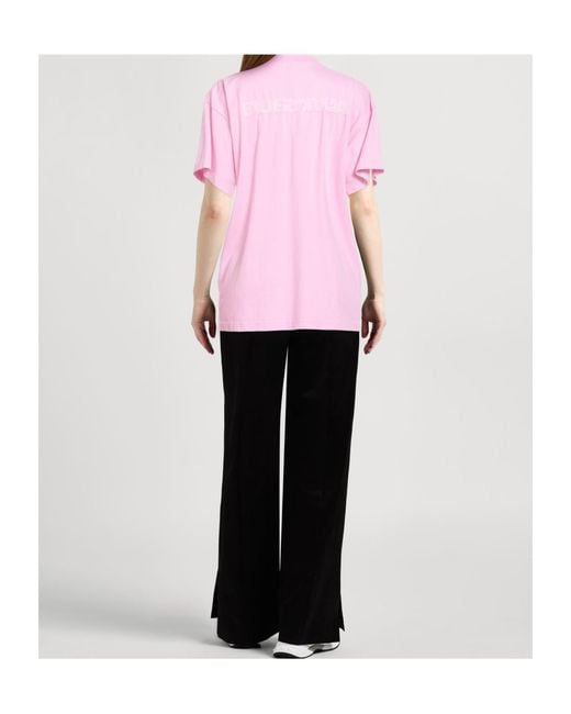 Balenciaga Pink T-Shirts