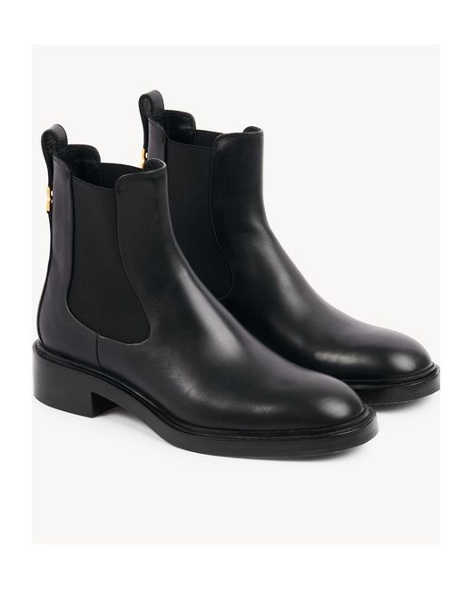 Chloé Black Marcie Ankle Boots,