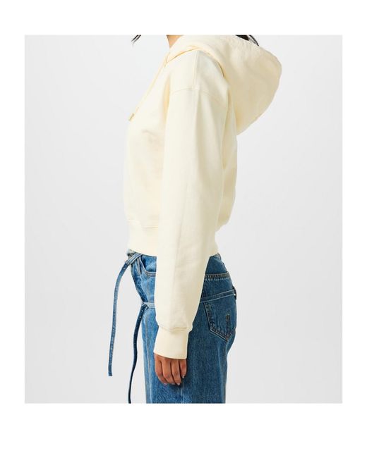 Jacquemus White Long Sleeve Sweatshirt