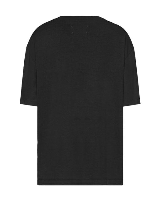 Maison Margiela Black Print T-Shirt
