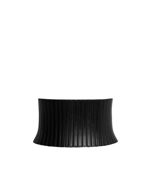Alaïa Black Alaïa Elastic Corset Belt
