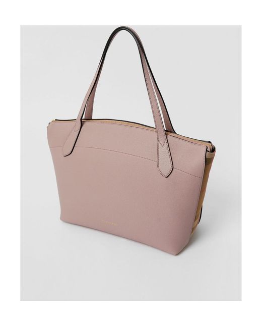 Burberry Pink Logo Handbag