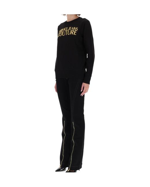 Versace Jeans Black Couture Logo Sweater