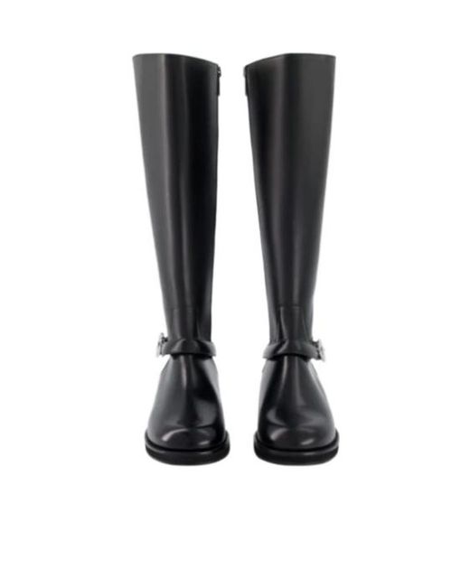 Coperni Black Belt Cavalier Boots