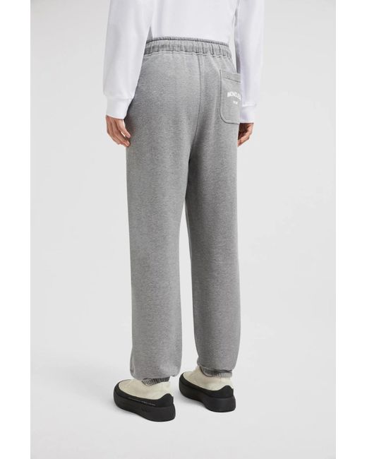 Moncler Gray X Frgmt Logo Sweatpants for men