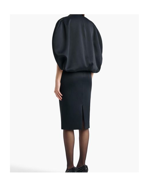 Khaite Black Dakota Dress