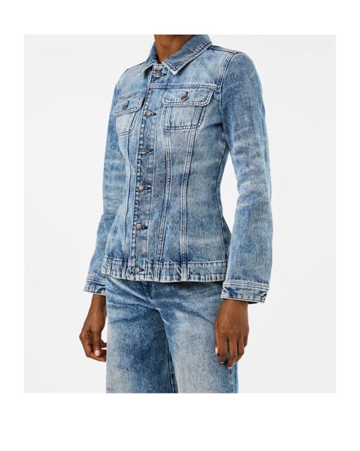 DIESEL Blue De-Katerinfsh Denim Jacket
