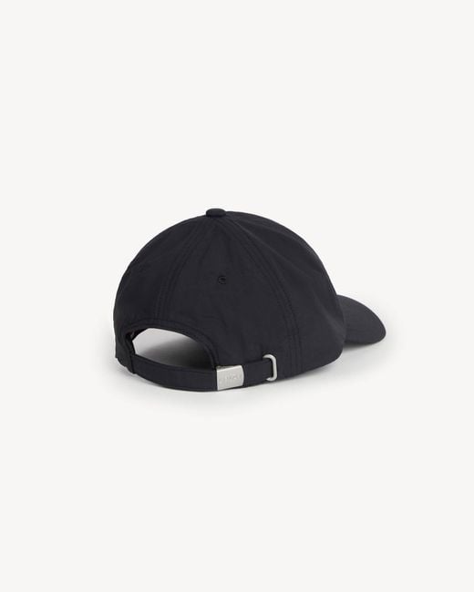 KENZO Blue Logo Embroidered Baseball Cap for men
