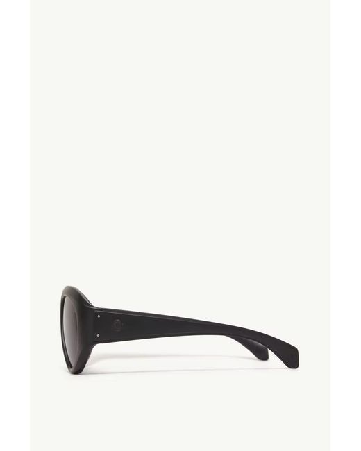 Moncler Black Zyra Pilot Sunglasses for men