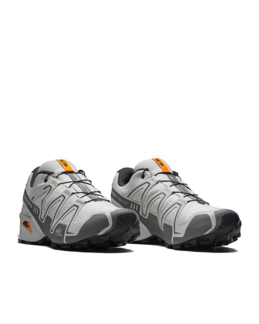 Salomon Lab Gray Salomon Speedcross 3 Gore-Tex Lace-Up Sneakers for men