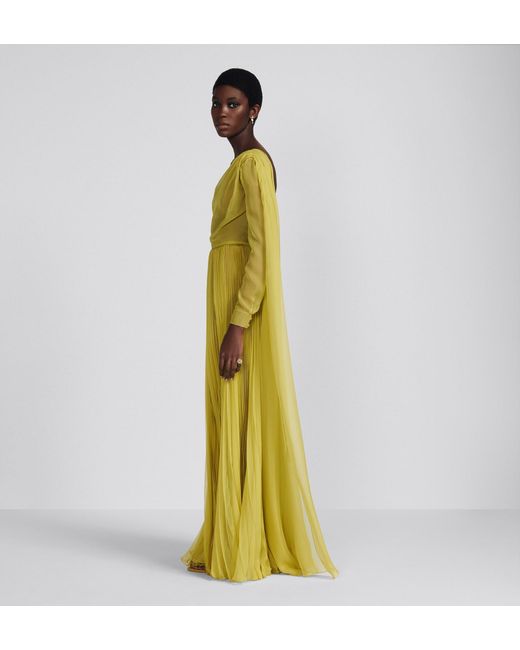 dior dream asymmetric long dress Jenna Coleman British Fashion Awards November 29, 2021  Star Style