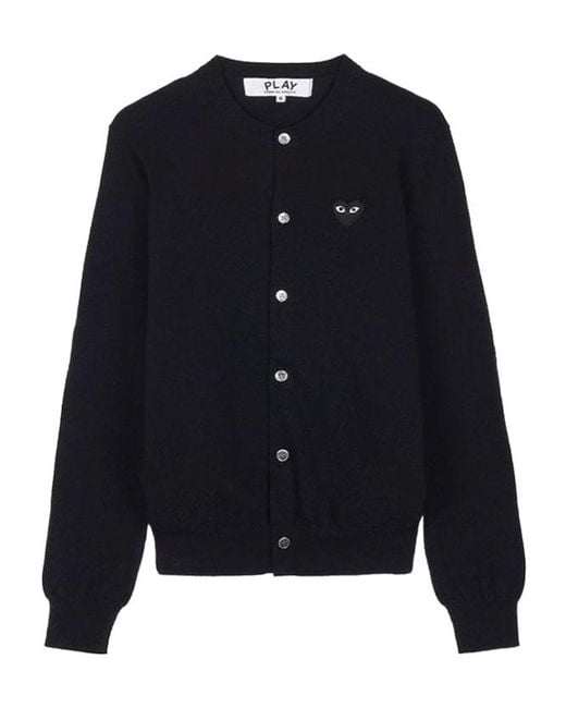 Comme des Garçons Blue Long-Sleeve Cardigan for men