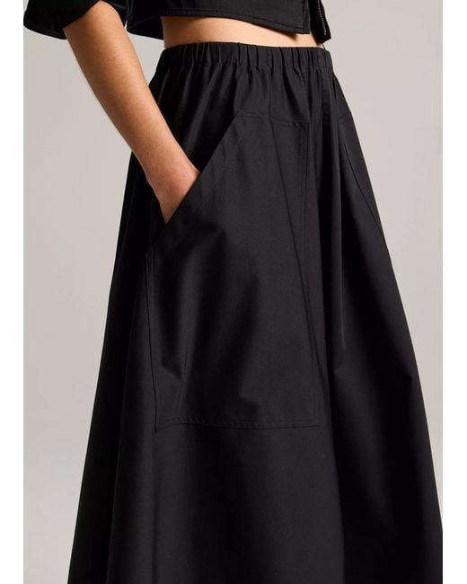 Vince Black Pocket Skirt