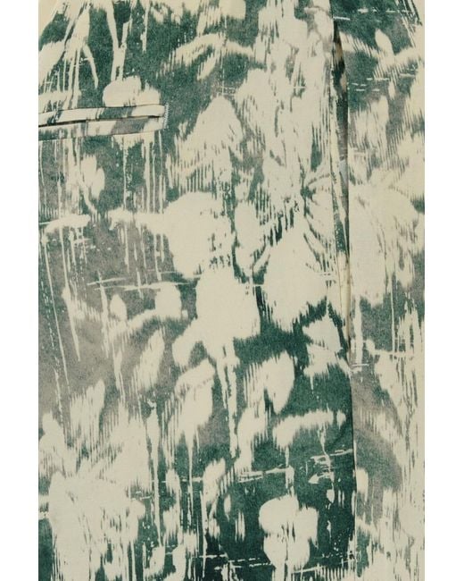 Pt Pantaloni Green Pt Torino Lorenza Satin Pants