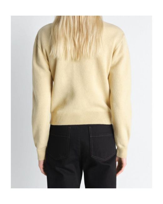 Lemaire Natural Reversible Buttoned Jumper