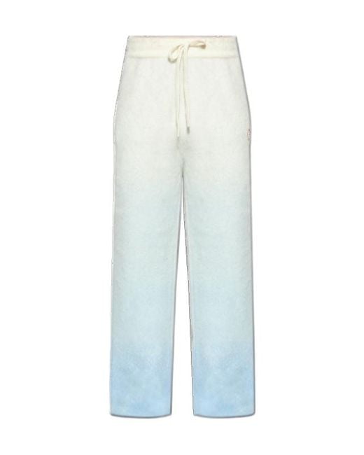 Casablanca Blue Gradient Effect Casual Pants for men
