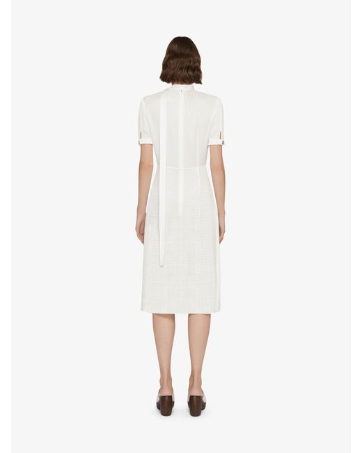 Givenchy White Short-Sleeved Dress