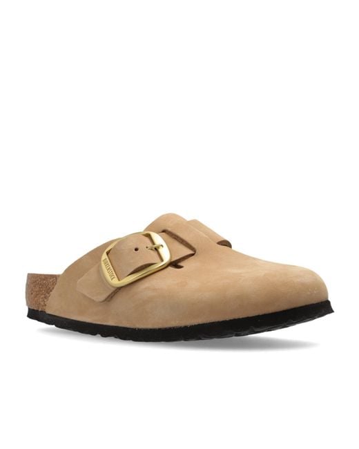 Birkenstock Brown Logo Muller Shoes