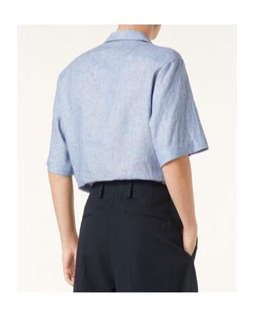 Loro Piana Blue Federico Shirt for men