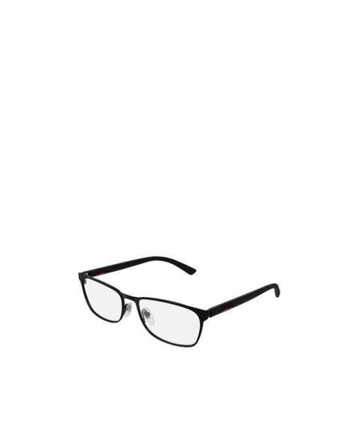 Gucci White Logo Flat Mirror