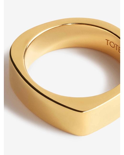 Totême Metallic Signature Ring