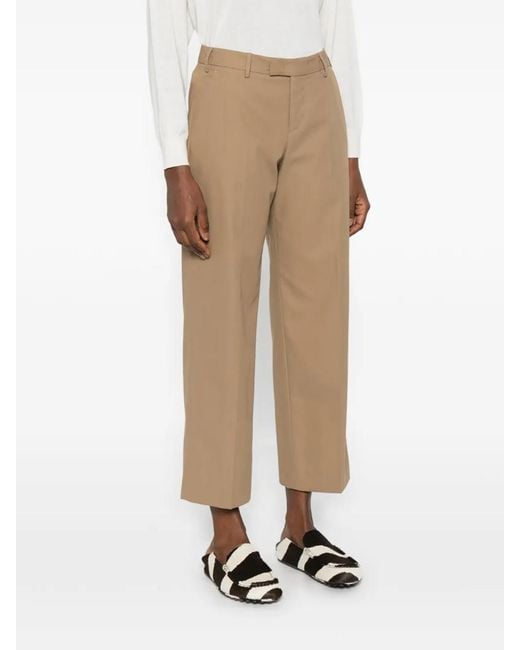 Pt Pantaloni Natural Belt-Loop Trousers