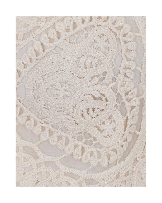 Aniye By White Noa Lace Bow Detail Top