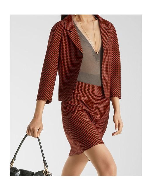 Fendi Brown Dots And Wool And Silk Jacket