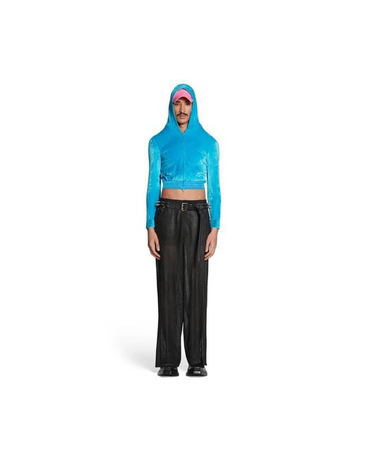 Balenciaga Gray Pantaloni Trasparenti for men