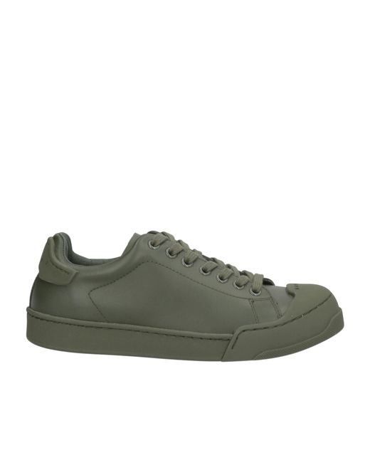 Marni Green Low-Top Trainers