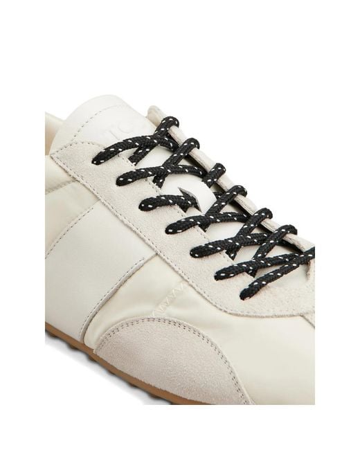 Tod's White T-Marathon Lace-Up Sneakers