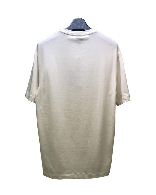 Armani Collezioni Gray Round-Necked T-Shirt for men