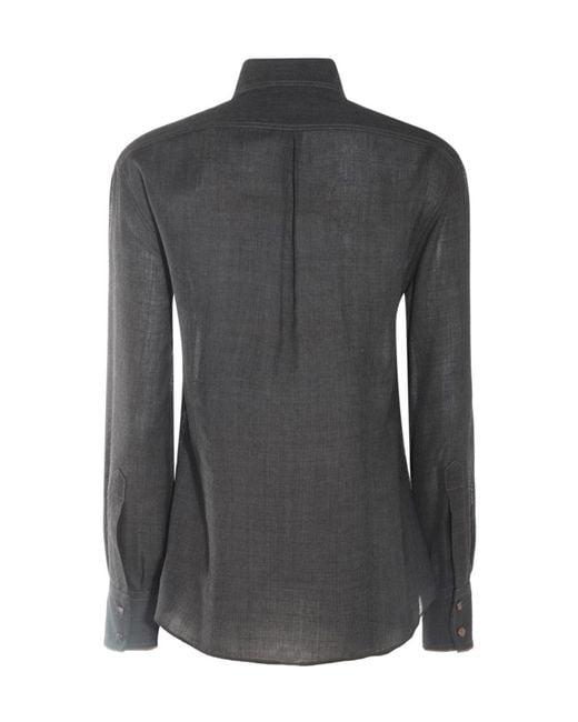 Brunello Cucinelli Black Shirts