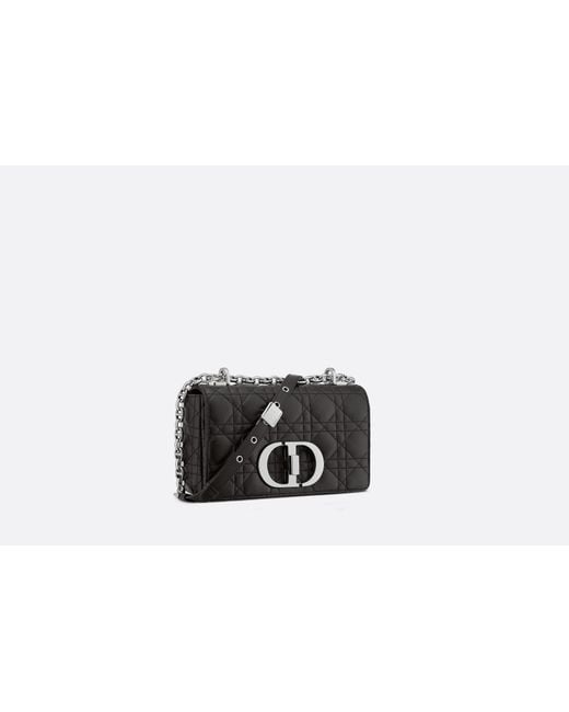 Dior Black Small Caro Shoulder Bag