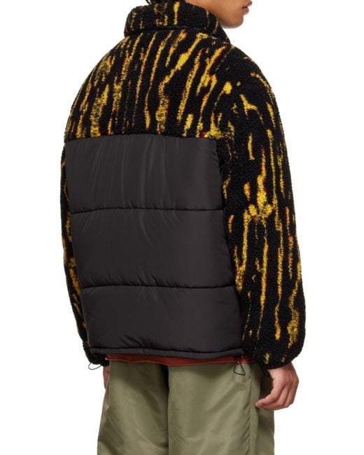 Ambush Black Zip-Up Long-Sleeved Jacket for men