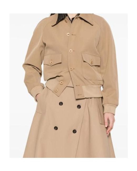 A.P.C. Natural Flap Pocket Buttoned Jacket