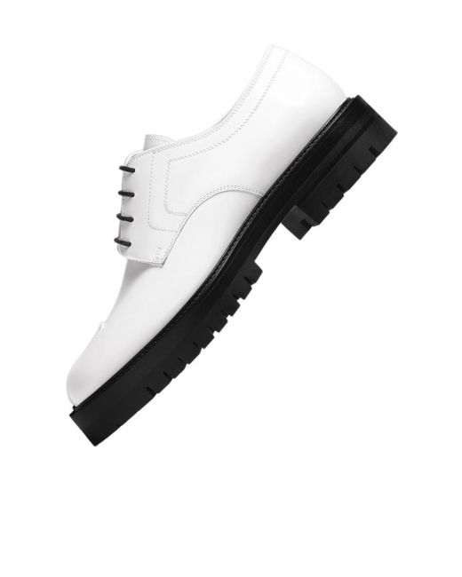 Maison Margiela White Tabi Derby Shoes