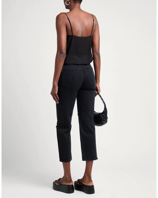 DIESEL Black Denim Trousers