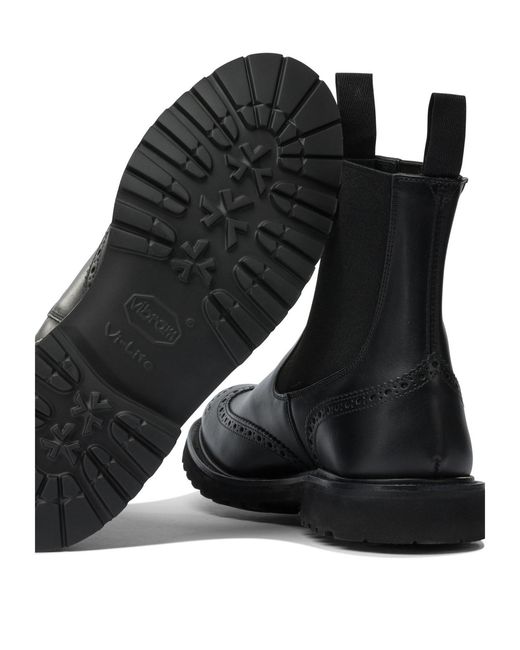 Tricker's Black Tricker's Henry Ankle Boots for men