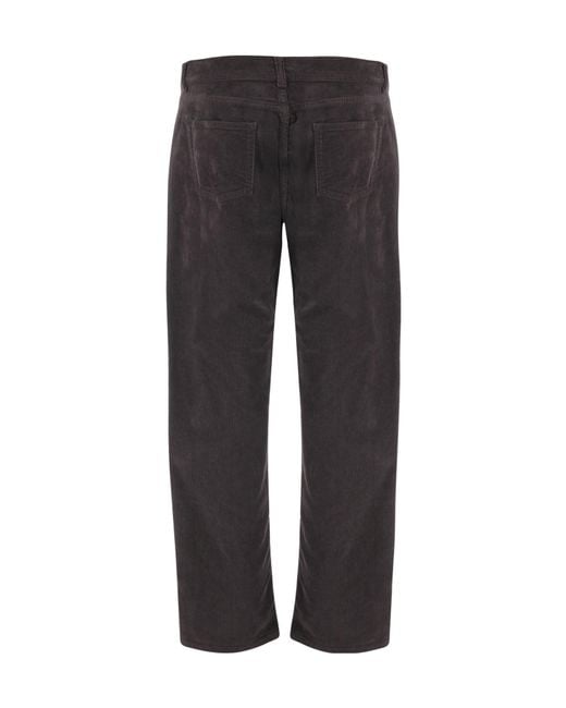 The Row Gray Casual Pants With Belt Loops