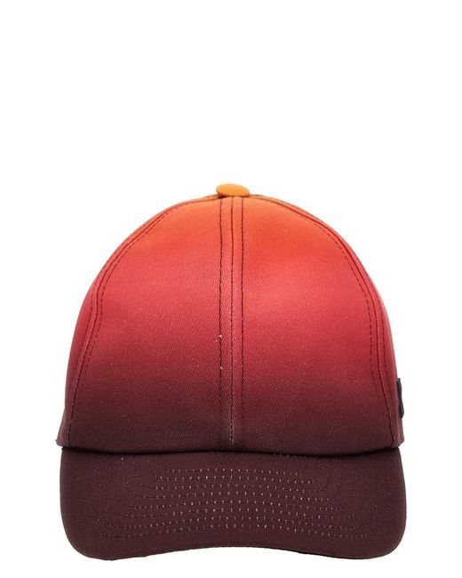 Courreges Courrges Logo Embroidered Gradient Baseball Cap
